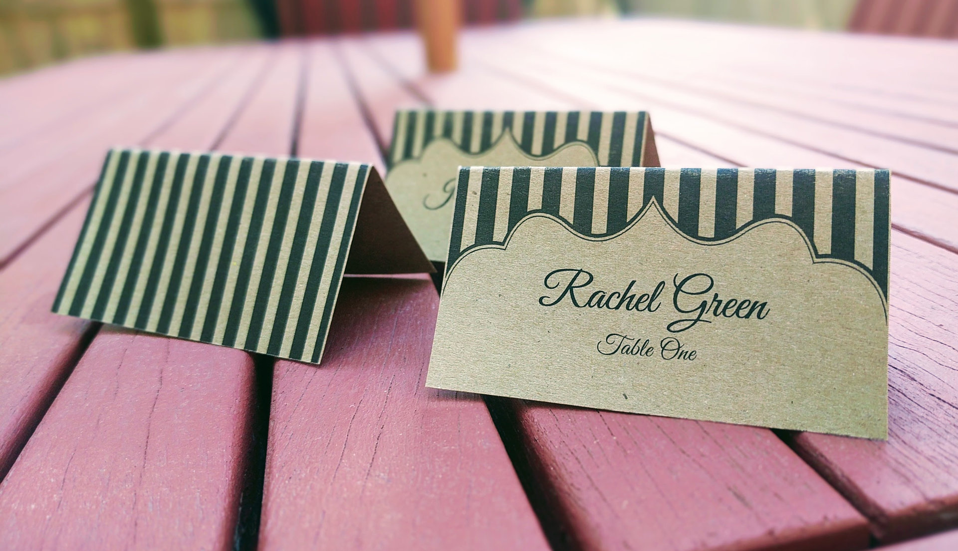 Our Printable Place Cards | Place Card Me